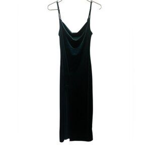 SHEIN Dark Green Maxi Dress